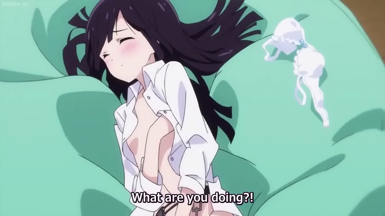 Anime girl masturbating