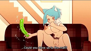 Naked anime girl