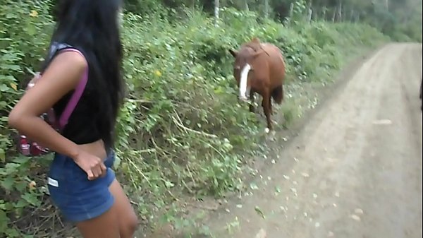 Horse porn creampie