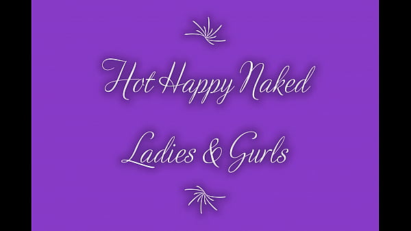 Naked women happy