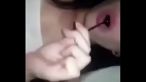 Lollipop masturbation