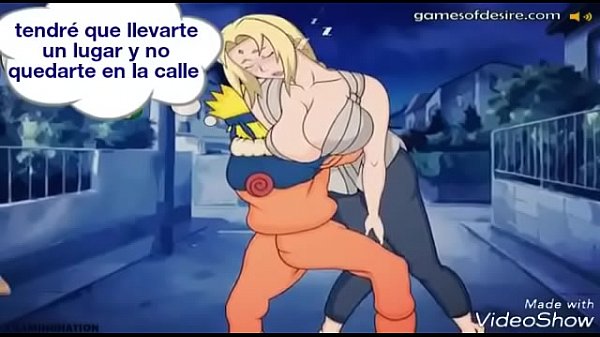 Tsunade com roupa de vaca