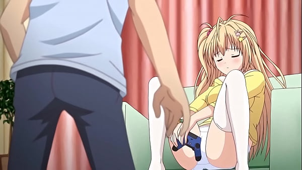 Irmã pega no flagra o irmão se masturbando anime hentai