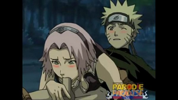 Naruto comendo a sakura e  bina ra dublado