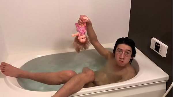 Youtuber no banho