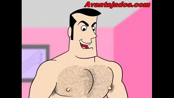 Porno gay negao animado completo com Desenho porno gay cartoon em família