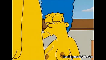 Marge Simpson dando cuzinho