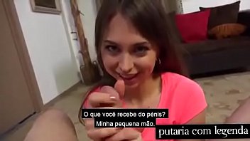 Porno legendado chamando amiga pra participar da brincadeira