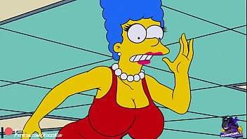 Marge dando pro dois