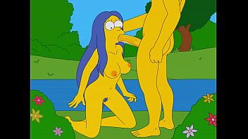 Bart e Marge Simpson