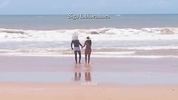 Derizane e Débora morada da praia sexo