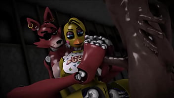 Hentai five nights at freddy  com Circus.B x Foda humana