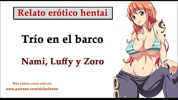 Luffy x zoro sexo