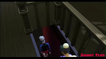 cinco Aventureiros que tenta encontrar o tesouro dentro de uma caverna mas os bichos negro contra e começam a foder em anime em anime XXX