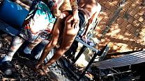 Novinha da favela dá cuzinho pra traficantes