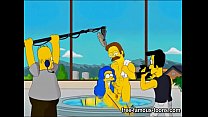 Sexo de os Simpsons homer e lisa