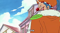 Luffy porno estocando o pau