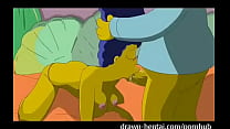 Os Simpsons marge com os seios de rora
