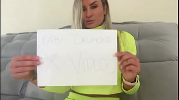 Faby kakau video caseiro