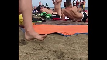 Foda na praia gay