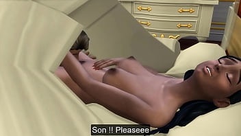 Mae fazendo sexo com seu Filho no quarto