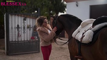 Cavalo fazendo sequisocom um cavalo