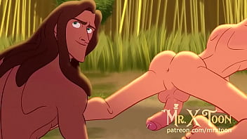 Desenho de sexo de Tarzan