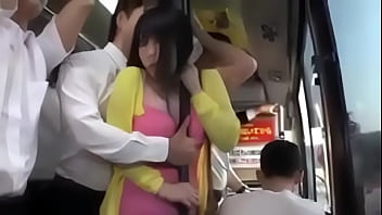 Porno com japonês do ônibus