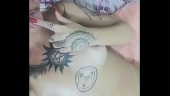 Tatuada com marquinha