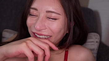 As japonesa novinha chorando ns pica