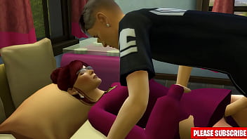 Mãe fazendo anal com o filho