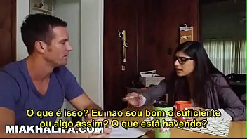 Porno com Mia Khalifa com dois homens